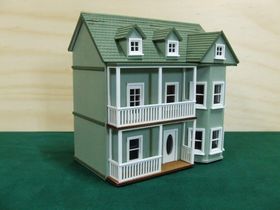 1:48 Victorian Single Fronted House Laser Cut Kit (206W x 96D (+34mm front) x 205Hmm)