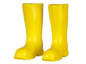 Yellow Rubber Boots (3/4" x 5/16" x 1-1/16")