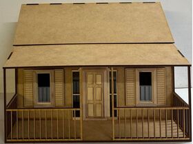 1:24 Wide Cottage 3 Kit Laser Cut