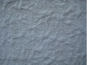 Close-up view of uneven finish created by stippling with a paintbrush