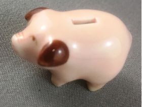 Piggy Bank Pink (25L x 13D x 14Hmm)