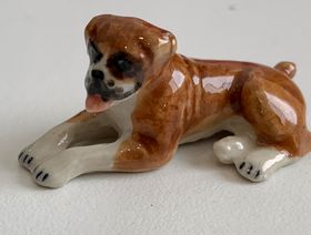 English Boxer Dog Standing (33 x 10 x 16Hmm)