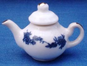 Teapot Blue Pattern (38 x 22 x 25Hmm)