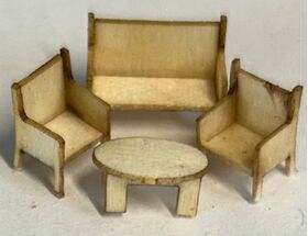 1:144 Lounge Room Set Kit