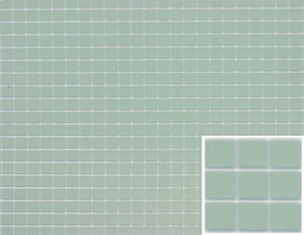 Tile: 1/4 Sq, 11" X 15 1/2", Sea Green