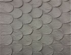 Slate Rounded Black (140 x 360mm)