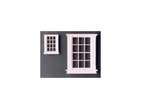 1:24 Georgian Window 12 Pane  (70H x 50W x 7Dmm to fit 64H x 39Wmm approx)