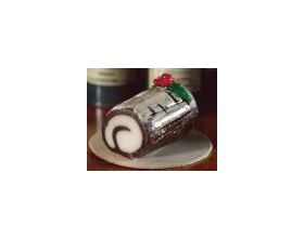 Chocolate Yule Log (23mmW x 6mmD x 23mmH)