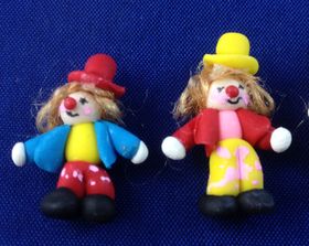 Clown with a Bowler Hat (Price Each) (25mmT)