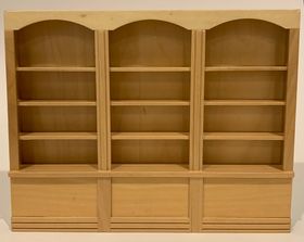 Triple Bay Shop Shelf Oak (234 x 34 x 185Hmm)