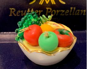 Bowl of Fruit by Reutter Porzellan (23 Diam x 17Hmm)