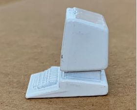 Computer Old Style White (20 x 24 x 20Hmm) - Old Stock Clearance