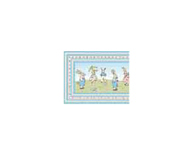 Bunny Parade Rug (1.8" x 2.75")