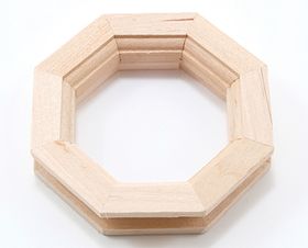 Window Octagonal (Fits round opening 2 1/16" Diameter)