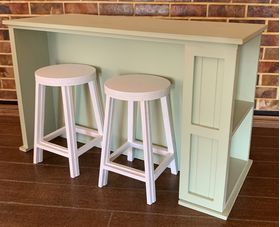 1:6 Round Stool Kit Laser Cut (50 x 50 x 85mmH)