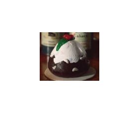 Christmas Pudding (17mmW x 17mmD x 14mmH)