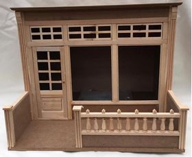 Room Box Style 2 (Box Part: 315W x 230H x 190Dmm Box Plus 110Dmm for Verandah)