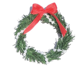Christmas Wreath (1 5/8"  Diam)