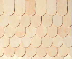 Shingles Fishscale 100Pc (3/4"W x 1 1/4"H covers approx 76 square inches)