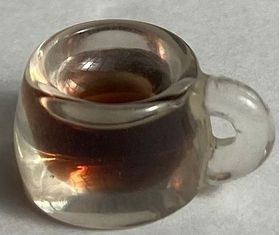 1:6 or Large 1:12 Glass of Coffee (12 Diam x 13Hmm)