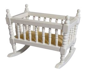 Small Cot White