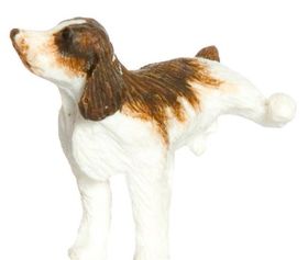 Naughty Brown Spaniel (19W x 25.4H x 31.7D mm)