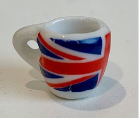 Mug Union Jack (12mmW 12mmD 11mmH)