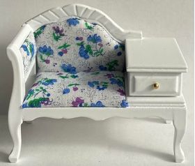 Telephone Table White (95 x 45 x 70Hmm)