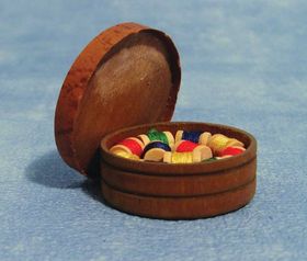 Tub of Cotton Reels (30Diam x 15Dmm)