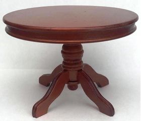 Round Dining Table Brown (95mm Diam x 70Hmm)