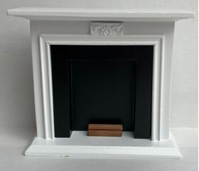 Fireplace White (138 x 40 x 116Hmm)