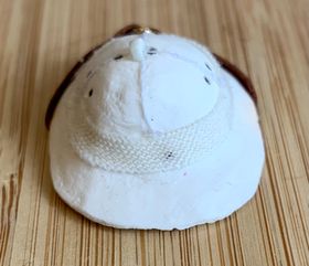 Pith Helmet by Kathy Brindle (32 x 24 x 12Hmm)