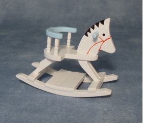 Rocker White and Blue