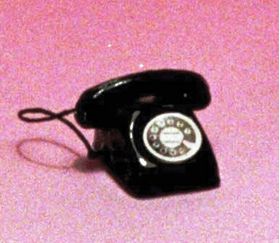 Black Telephone Old Style