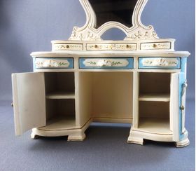 Dressing Table Cupboards Open