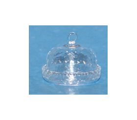 Clear Crystaline Butter Dish (29Diam x 14mmH)