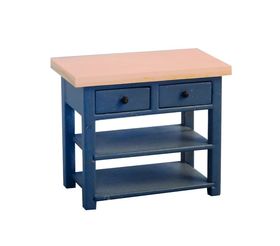 Shaker Style Sideboard Blue/Pine