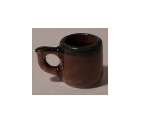 Brown Mugs Set 4 (12 Diam x 12Hmm)