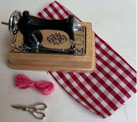 Sewing Machine Natural (50 x 28 x 37Hmm)