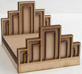 1:24 Laser Cut Art Deco Double Bed Kit