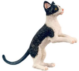 Cat, Black and White (1.5"H x 2.5"W x 0.5"D)
