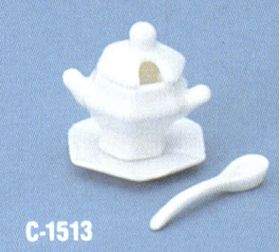 Bone China Soup Tureen (Plate 25mm)