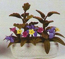 Flowers Variety in Tub (Tub: 45mmW)