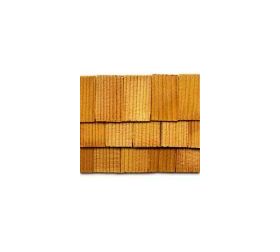 Shingles Cedar Rectangle 1000/PK (Approx 5 Sq Ft) (11/16" X 1/32" X 1 1/4")