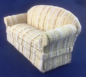 Sofa Cream Stripe (150x65x70)