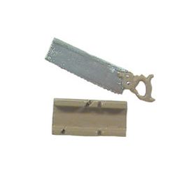 Mitre Box and Saw (Mitre: 20 x 9mm, Saw: 28 x 6mm)