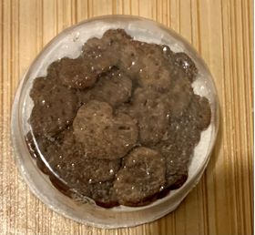 Cookie / Biscuit Box Dark (22mm Diam x 8mmH)