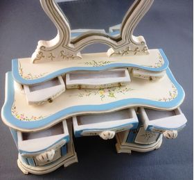 Dressing Table Drawers Open