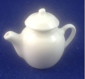 Teapot White (25mm Spout to handle, 20mmH)