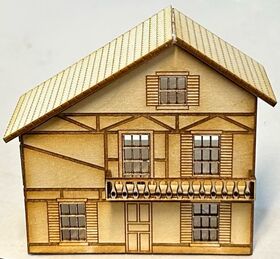 1:144 Chalet Kit (60 x 60 x 30mm)